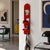 1970s Red Wall Organizer with Mirror by Makio Hasuike for Gedy, Italy, 1970s For Sale - Image 5 of 18