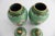 Metal VTG Pair of Chinese Cloisonne Urn Vases in Gorgeous Green For Sale - Image 7 of 10