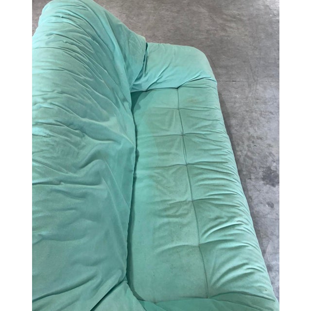Ekornes ASA Postmod Ekornes Seafoam Sofa For Sale - Image 4 of 12