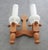 Mid-Century Modern Large Double Wall Light from Guillerme Et Chambron, 1970 For Sale - Image 3 of 7
