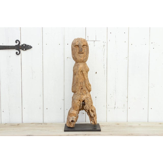 Ancient Tribal Statue From Nepal For Sale - Image 13 of 13