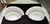 1960s Pair Half Moon Art Deco Style Alabaster Wall Sconces For Sale - Image 5 of 17