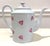 Limoges, France D Porthault "Coeurs" Porcelain Coffee Pot, Creamer and Sugar Bowl For Sale - Image 4 of 12