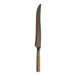 Vintage Sheffield England Bone Handle Carving Knife