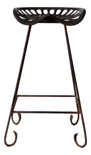 Antique Deering Tractor Seat Stool