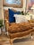 Copper Custom Dipped Vintage Louis XV-Style Bergère Chair | Avant-Garde Modernized Vintage Accent For Sale - Image 8 of 9