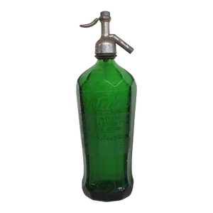 Rotellas Art Deco Bottle Green Seltzer