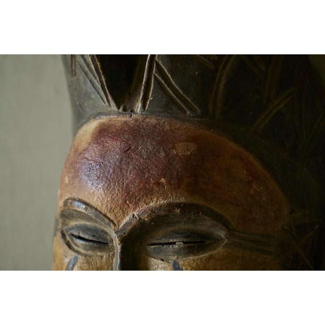 African Bena Lulua Mask Kasai Region, 1940s For Sale - Image 9 of 13