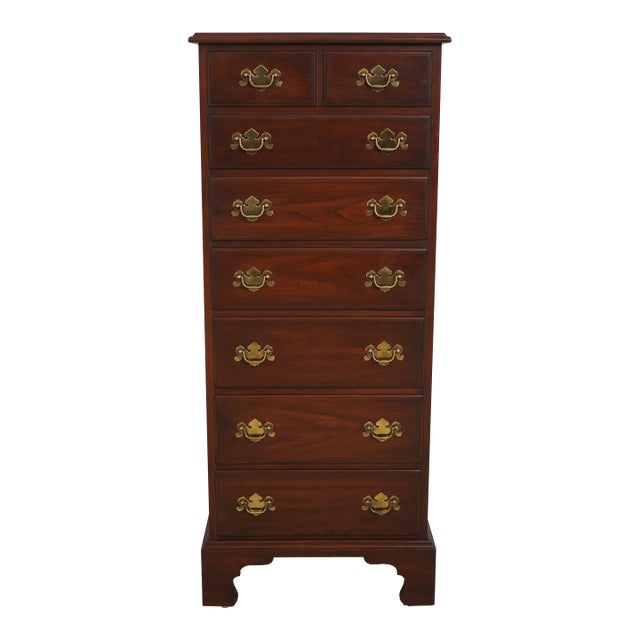 Henkel Harris Cherry 7 Drawer Lingerie Chest For Sale