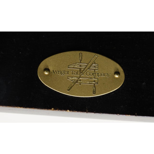 Wright Table Company Flame Mahogany Hepplewhite Bowfront Sideboard For Sale - Image 12 of 13