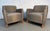 These sleek modern lounge chairs by Bernhardt embody refined contemporary design and exceptional craftsmanship. Featuring...
