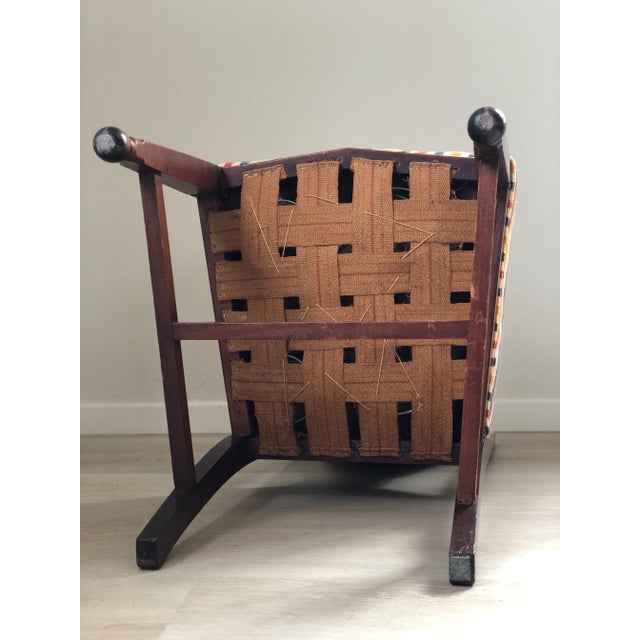 Set of 4 Art Deco Amsterdam School ‘T Woonhuys Dining Chairs the Netherlands 1930s For Sale - Image 12 of 12