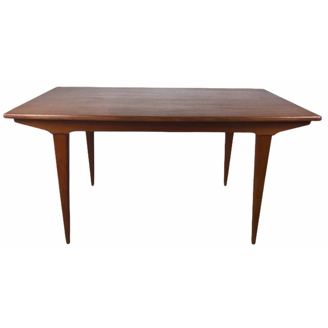 Extendable Scandinavian Style Dining Table For Sale - Image 13 of 13