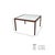 Mid 20th Century Mid-Century Modern Walnut and Laminate Side Table in the Style of Florence Knoll For Sale - Image 5 of 5