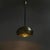 Italian mid-century modern gold metal Chandelier Splugen Brau by Achille and Pier Giacomo Castiglioni for Flos, 1960s...