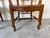 Wood Vintage Organic Arts & Crafts Style Curved Rail Back Accent Chairs – Pair For Sale - Image 7 of 12
