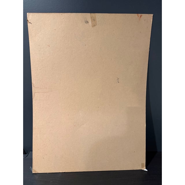 Mid 20th Century Midcentury Nude Painting Vintage For Sale - Image 5 of 6