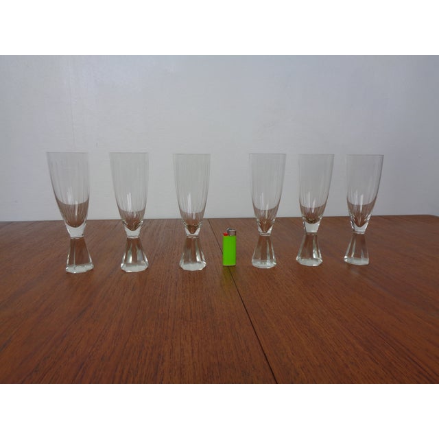 Champagne Glasses from Friedrich Glas, Germany, 1960s, Set of 6 For Sale - Image 3 of 15