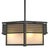 Ceiling Lamp in Metal with Bronze Finish and Frosted Glass For Sale - Image 4 of 10