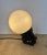Vintage Brown Bakelite Wall Light with Milk Glass, 1970s For Sale - Image 9 of 10