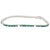 Natural emerald 3.47cts & diamond 0.63cts bracelet in 18k gold For Sale - Image 12 of 18