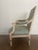 A 19th century French giltwood armchair. Finely carved with nice patina.