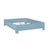 Liam Standard Bed Double - Pool Blue For Sale - Image 10 of 12