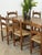 Wood Mid-Century Scandinavian Modern Rustic Pine Trestle Dining Table, 1940s For Sale - Image 7 of 11