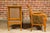 Wood French Walnut 19th Century Bergère Chairs with Carved Arms and Zebra Upholstery For Sale - Image 7 of 12