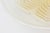 Vintage Murano Round Flower Glass Bowl, White With Gold Aventurine, 1980's, Italy For Sale In Miami - Image 6 of 9