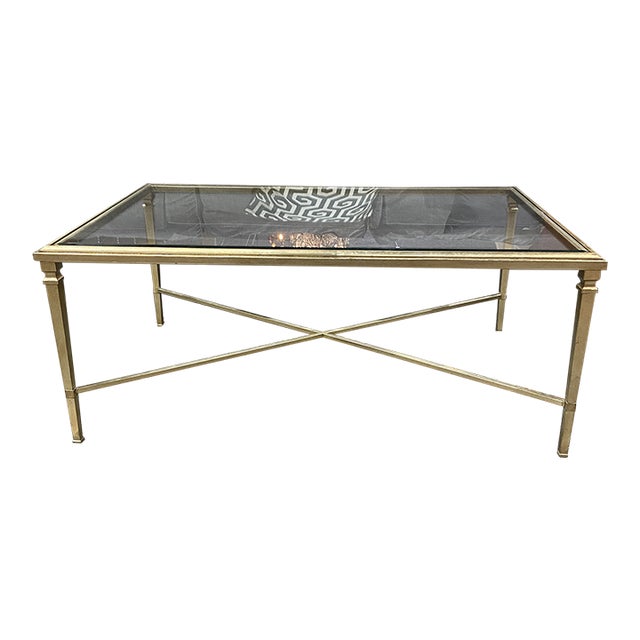 Ethan Allen Glass Coffee Table Chairish