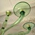 Glass 1980s Mid Century Modern, Murano Green Glass Chandelier For Sale - Image 7 of 9