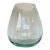 Vintage Hand-Blown Pale Turquoise Glass Vase, Tapered Form For Sale