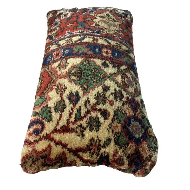 1960s Vintage Turkish Handmade Cushion Cover For Sale - Image 5 of 11
