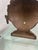 Metal Antique Cast Iron Flower Basket Doorsop For Sale - Image 7 of 8