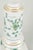 Porcelain Candlestick with Green Indian Pattern Decoration from Meissen For Sale - Image 3 of 5
