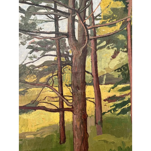 William Müller, L'orée du sentier, Oil on Canvas For Sale - Image 4 of 10