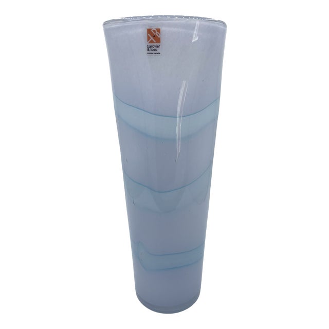 Violet Pointed Vase by Ercole Barovier for Barovier & Toso, 1970s For Sale