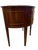 Baker Furniture Company Late 20th Century Baker Furniture Historic Charleston Mahogany Demilune Cabinet or Sideboard For Sale - Image 4 of 17