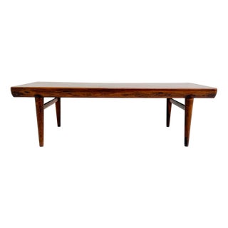Vintage Rosewood Coffee Table by Johannes Andersen for CFC Silkeborg, 1960s For Sale