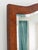 Large Antique Biedermeier Pearwood Shield Wall Mirror, Vienna, 1820s For Sale - Image 9 of 18