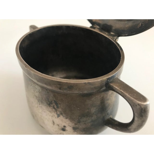 this is one of the unique vintage copper color is silver and material is copper this will work for beautiful pleases at...