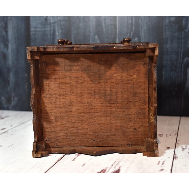 Vintage Miniature East Lake Style Chest of Drawers Jewelry Dolls For Sale - Image 17 of 17