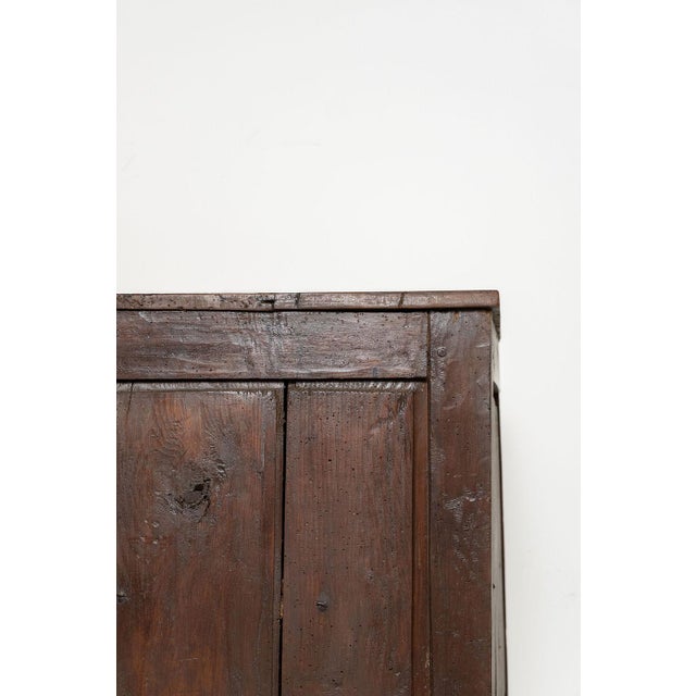 Wood 18th Century French Provincial Louis XV Corner Cabinet For Sale - Image 7 of 18