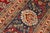 1990s Floral Pak-Persian Adele Red/Blue Wool Rug - 10'0'' X 14'0'' For Sale - Image 5 of 8