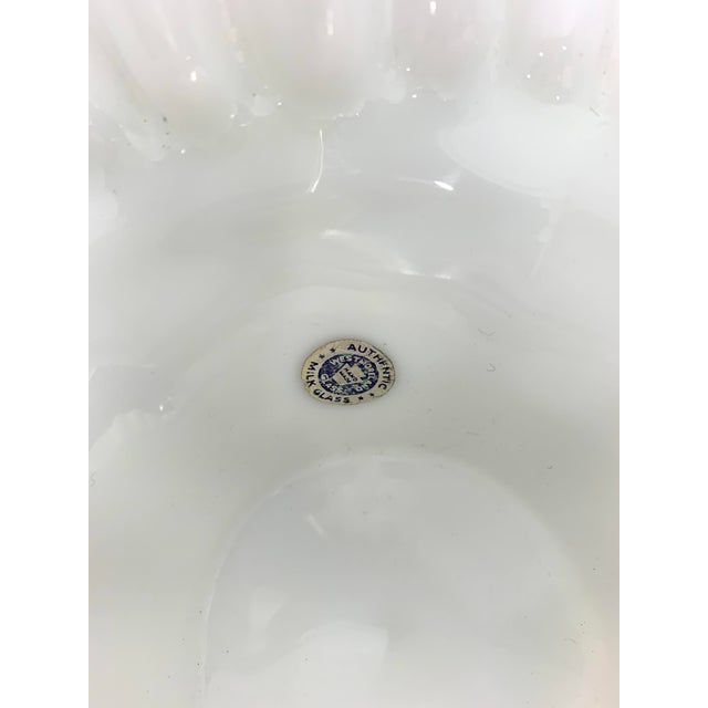 Westmoreland Glass Mid 20th Century Paneled Grape Open Candy Dish by Westmoreland Glass For Sale - Image 4 of 7