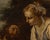 Bolognese School Artist, Christ and the Samaritan Woman at the Well, Oil on Canvas, 17th Century For Sale - Image 5 of 8