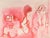 Mino Maccari, He Says he was Martirano's Lover and Wants\., 1970s, Watercolor on Paper For Sale - Image 4 of 4