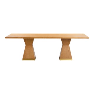 Nolan Natural Wood Dining Table For Sale