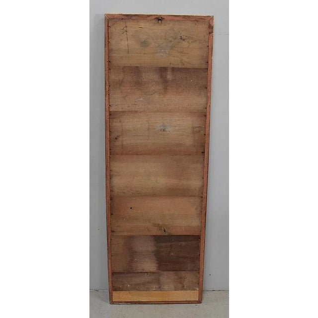 Golden Wood Mirror & Half Moon Console, Set of 2 For Sale - Image 17 of 18